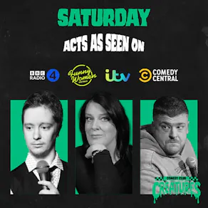 Saturday Afternoon Showcase|| Creatures Comedy Club