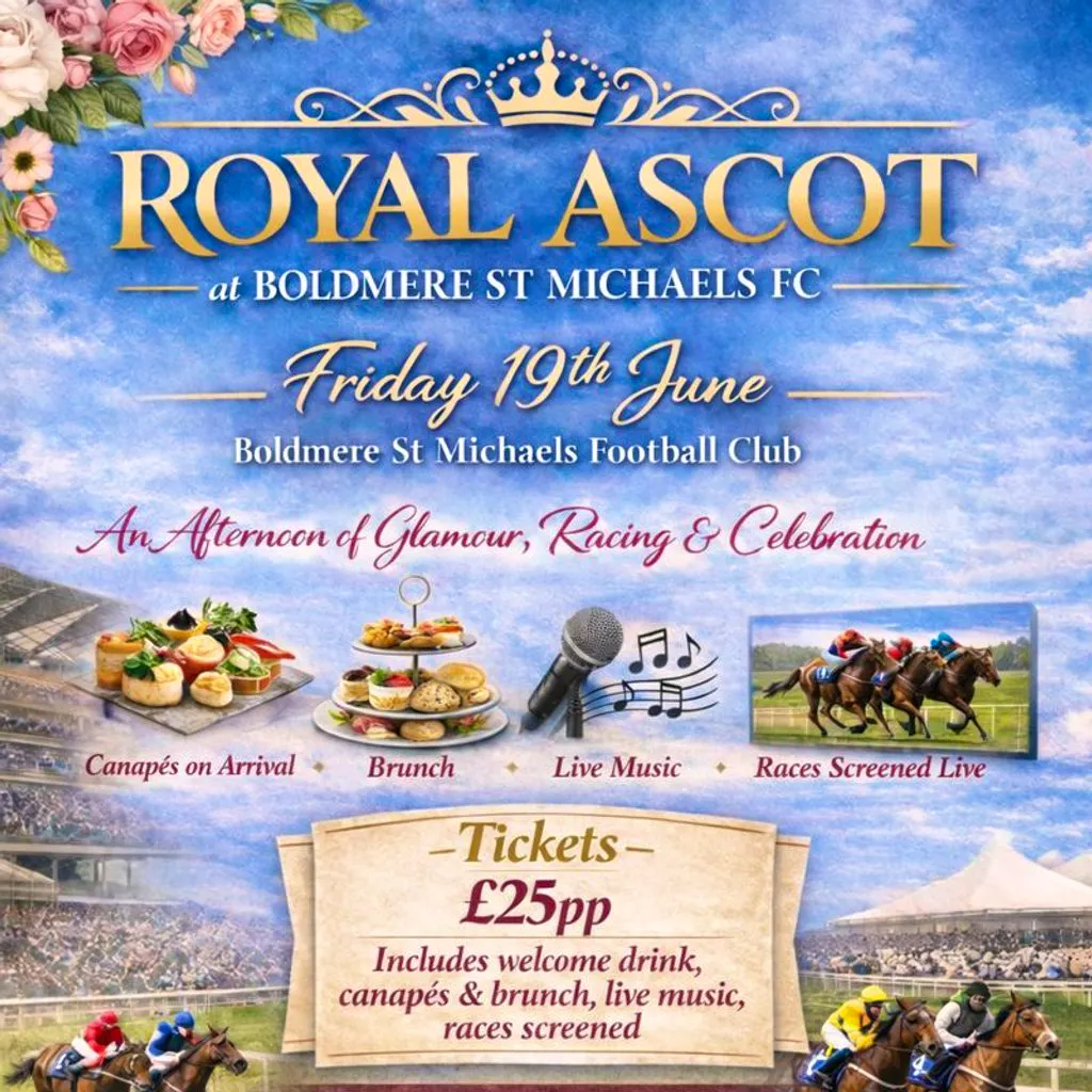 Royal Ascot at The Mikes at Boldmere St Michaels Football Club