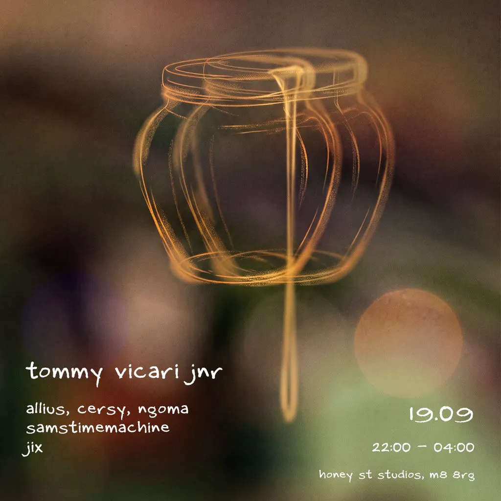 mujo presents Tommy Vicari Jnr at Honey Street Studio