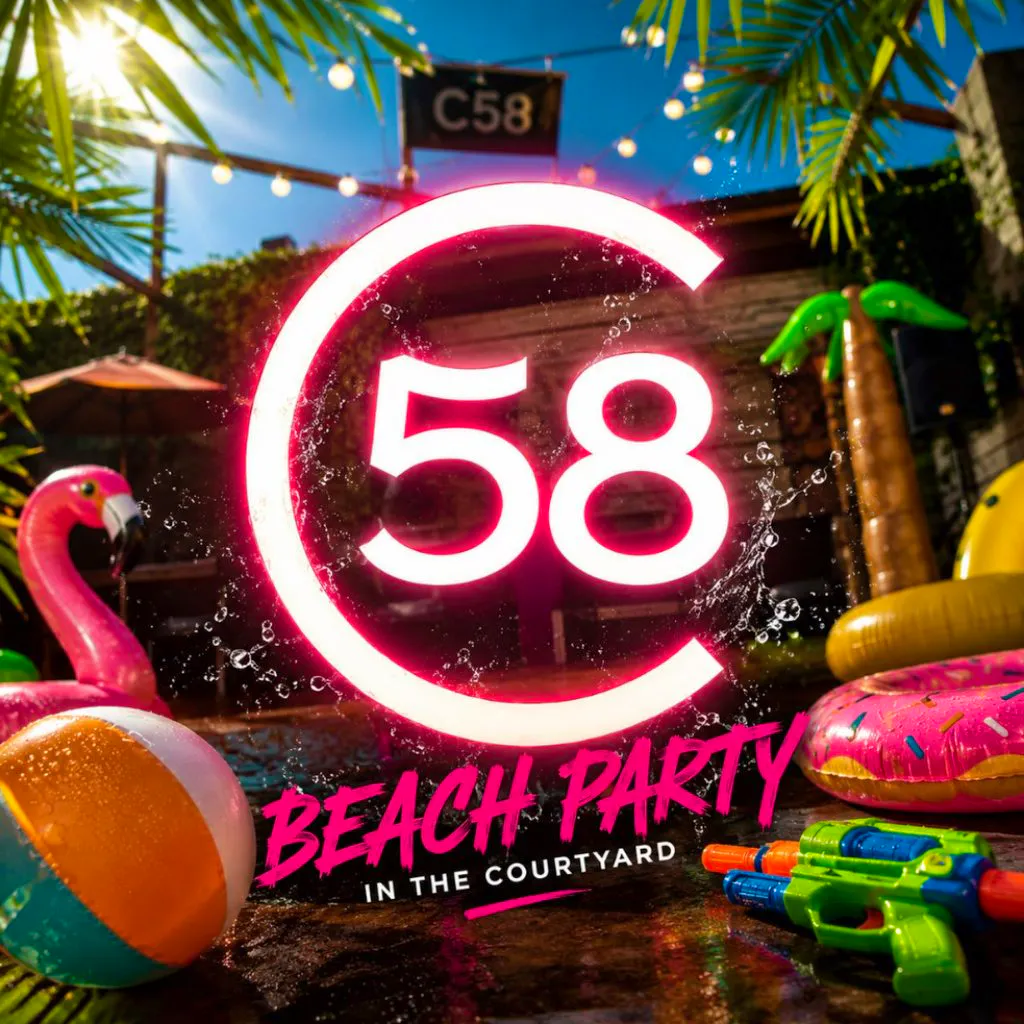 C58 Beach Party: Beach Bank Holiday at C58