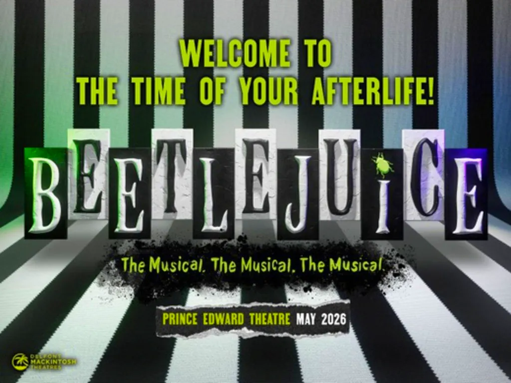 Beetlejuice at Prince Edward Theatre Old Compton St London W1D 4HS