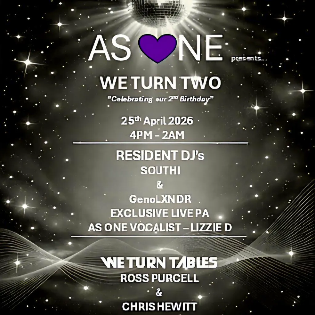 AS ONE - We Turn Two at Hippie Chic 