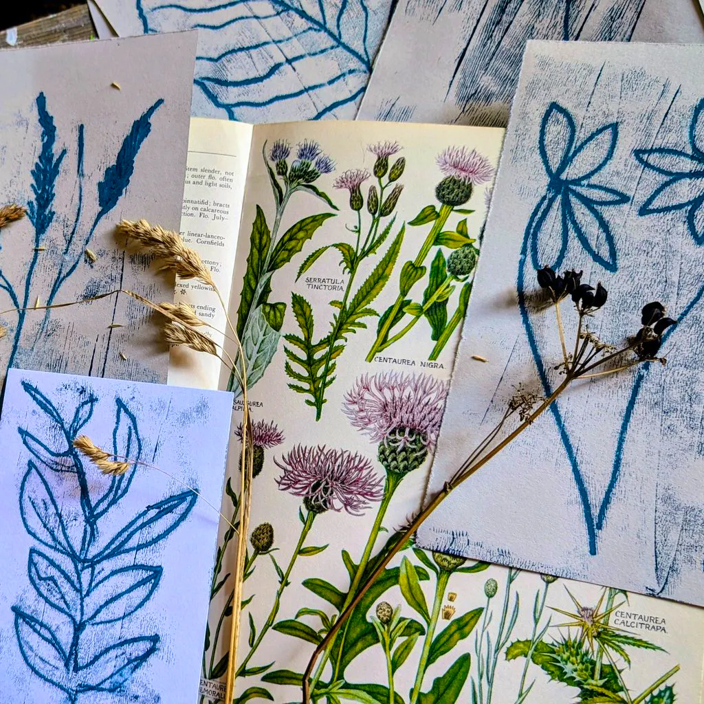 Nature Prints with Lena and the Sea at Astley Hall Coach House And Park