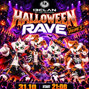 13CLAN presents HALLOWEEN RAVE - VOLUME 3