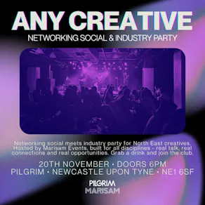 Any Creatives: networking & social