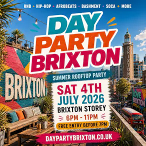 DAY PARTY BRIXTON - Summer Rooftop Day Party
