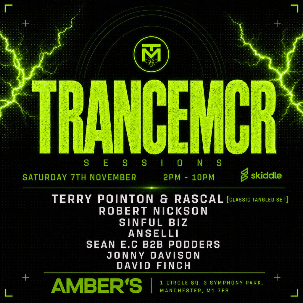 TRANCE DAY PARTY: Robert Nickson, Tangled Legends + more at Amber's