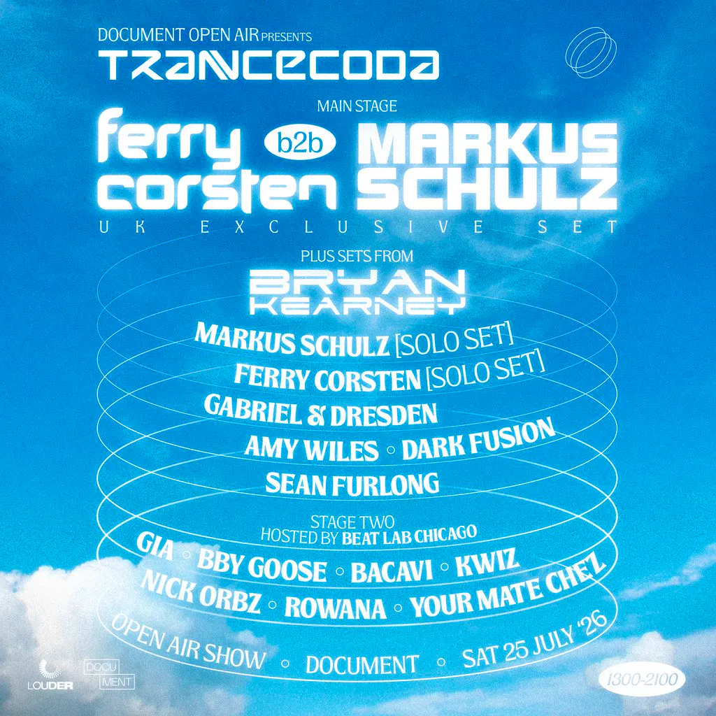 Trancecoda: Ferry Corsten b2b Markus Schulz at DOCUMENT Bristol