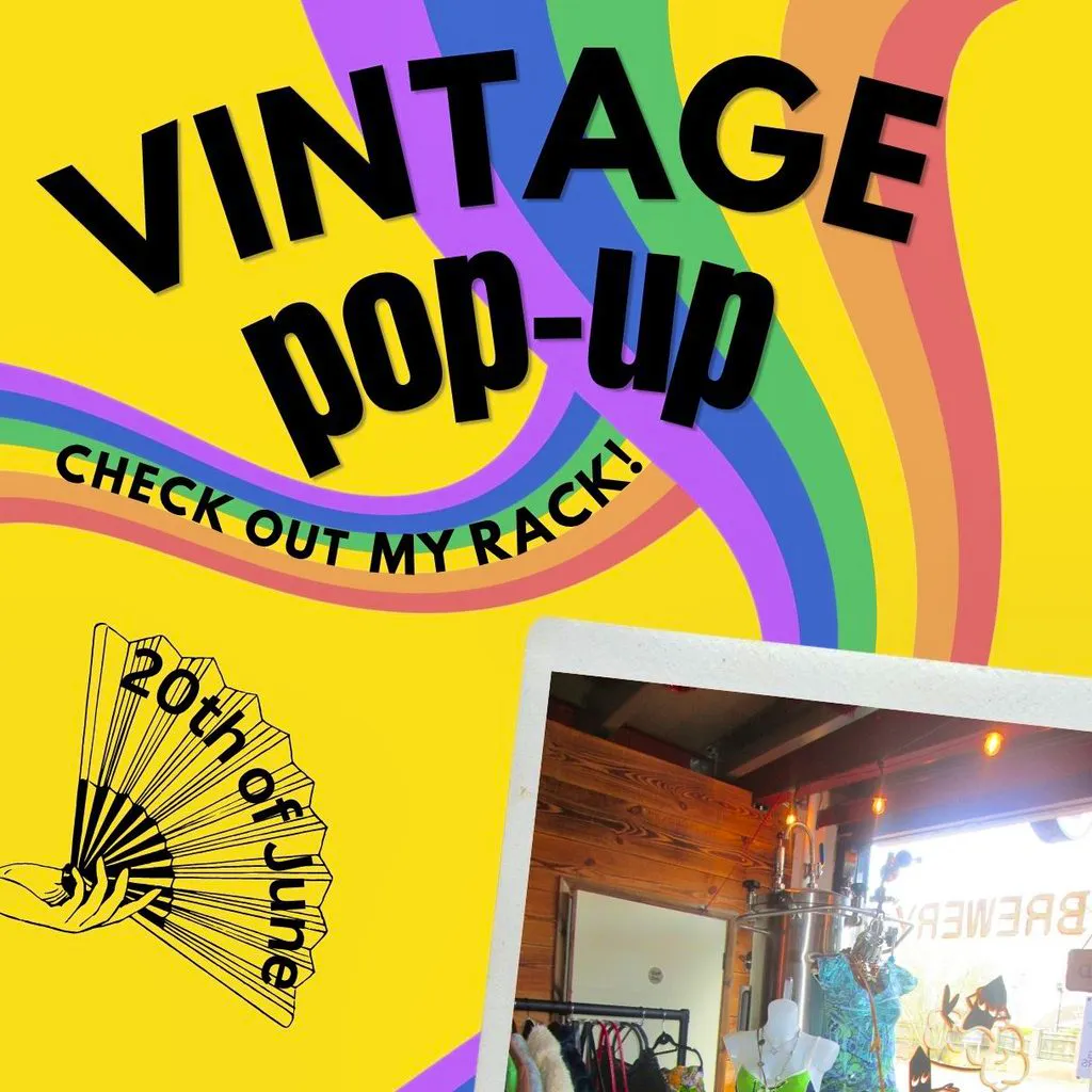 CHECK OUT MY RACK - Vintage pop-up shop! at Pride Hub Egham