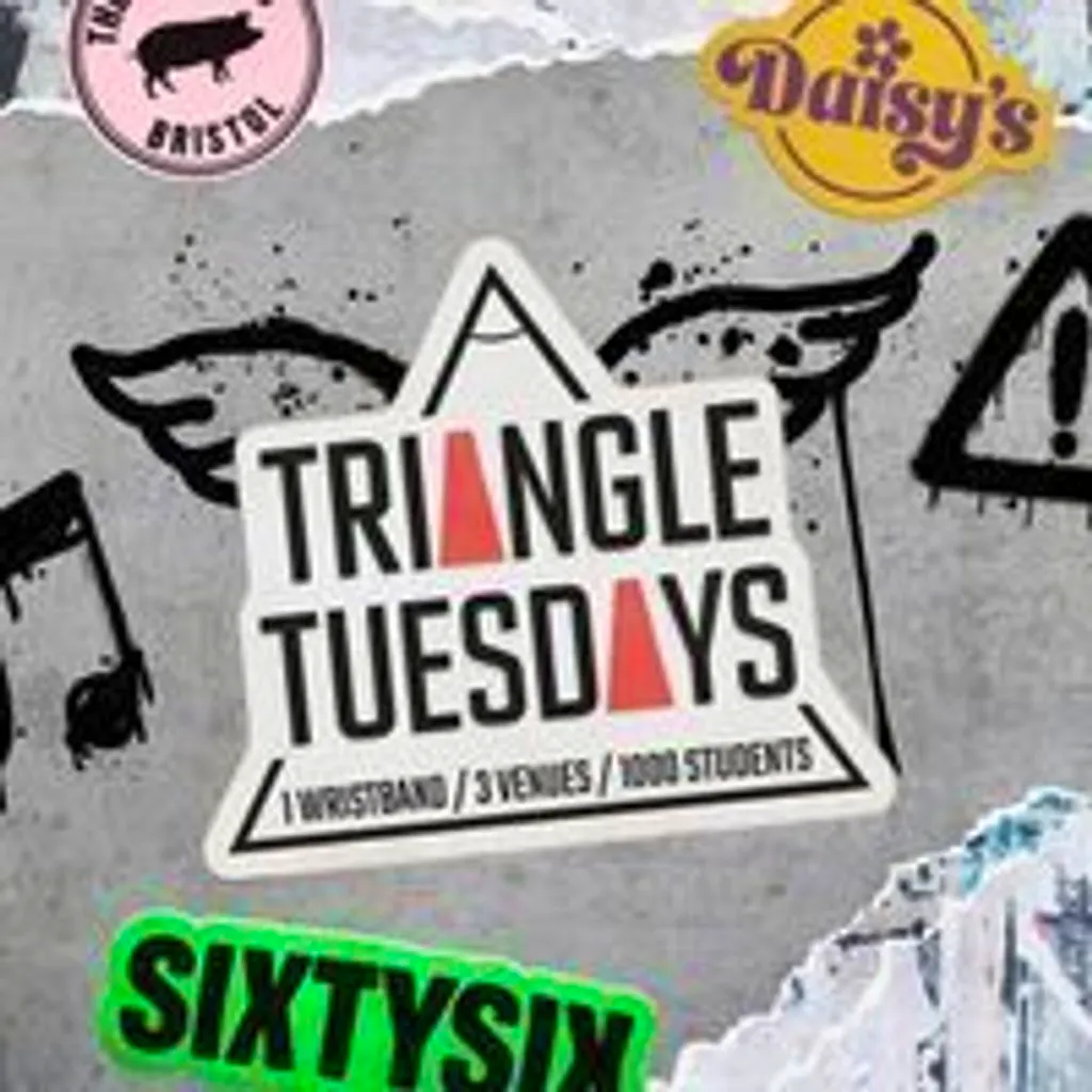 Triangle Tuesdays - 3 Venues - 1000 + Students - 1 Ticket at The Brass Pig