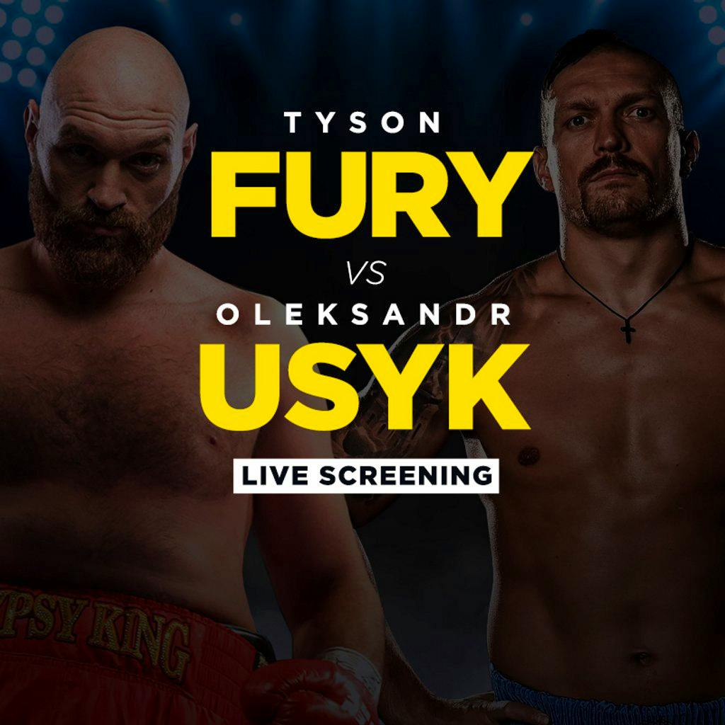 Tyson Fury Vs Oleksandr Usyk - Live Screening | Vauxhall Food And Beer ...