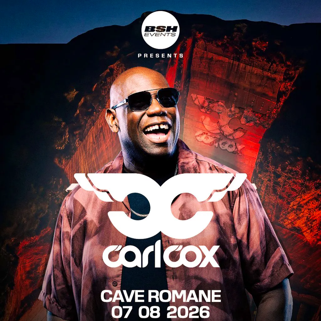 BSH presents Carl Cox at Cave Romane at Cave Romane