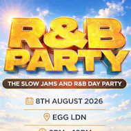 R&B PARTY - Summer Rooftop Party at Egg London