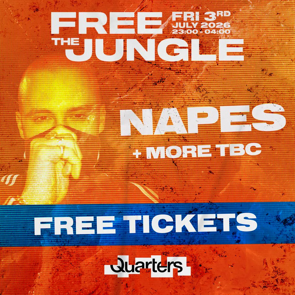 Free The Jungle w/ Napes at Quarters Brighton