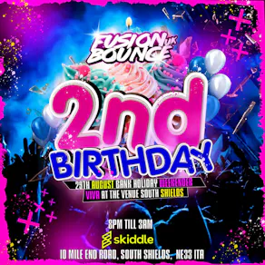 FusionBounce UK 2nd Birthday