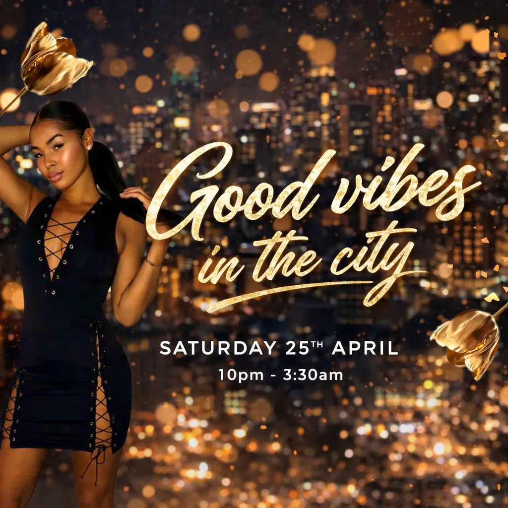 Good Vibes In The City (£5 B4 Midnight With A Ticket) at Forge Bar