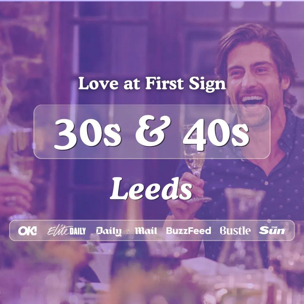 30s & 40s Singles Night at Bootlegger Leeds| Love at First Sign at The Bootlegger Leeds