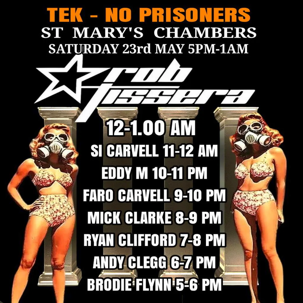 Tek-No Prisoners at St Mary's Chambers