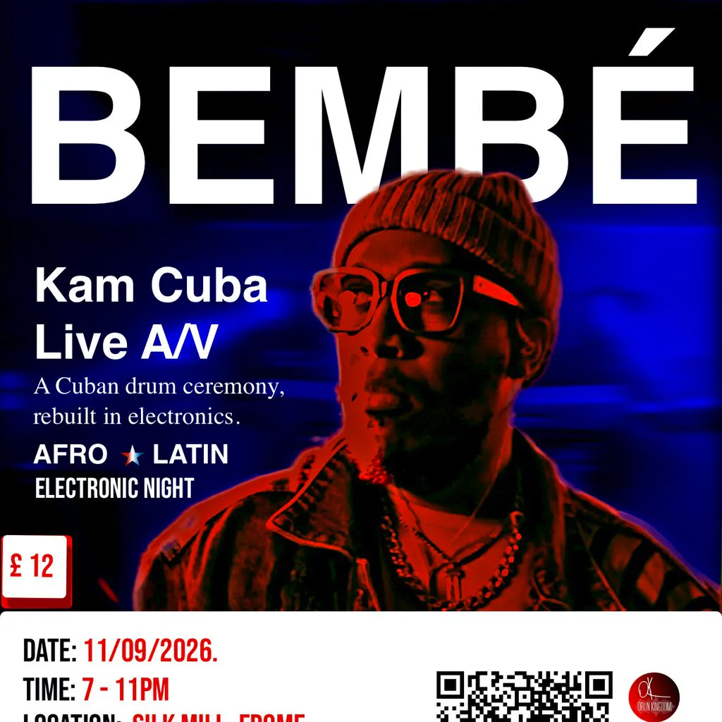 Afro Latin Electronic Night with Kam Cuba at The Silk Mill