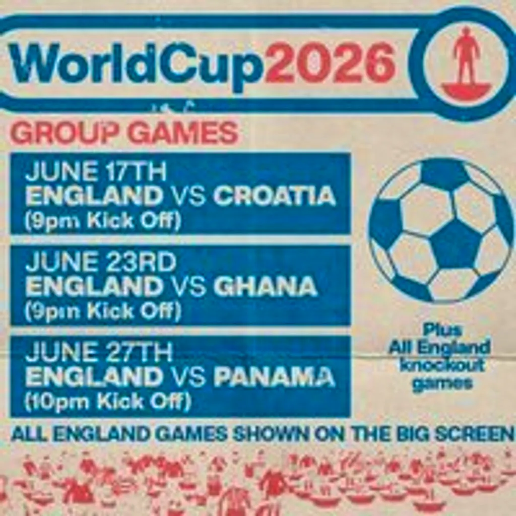 World Cup 2026 - England VS Panama at Hare And Hounds Kings Heath