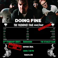 Doing Fine @ The Stanley Club (Piledriver Tour Homecoming Show) at The Stanley Club Burscough