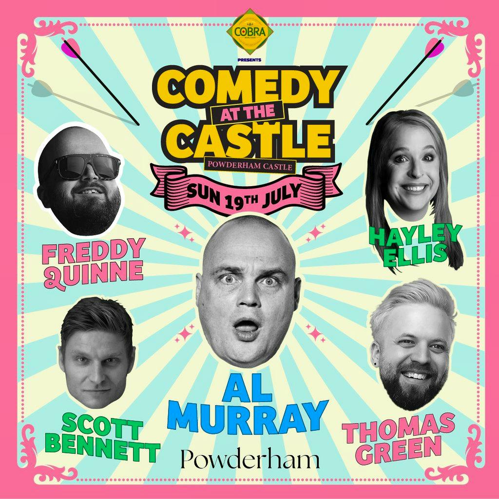 Comedy at the Castle: Sunday Night with Al Murray and more! at Powderham Castle