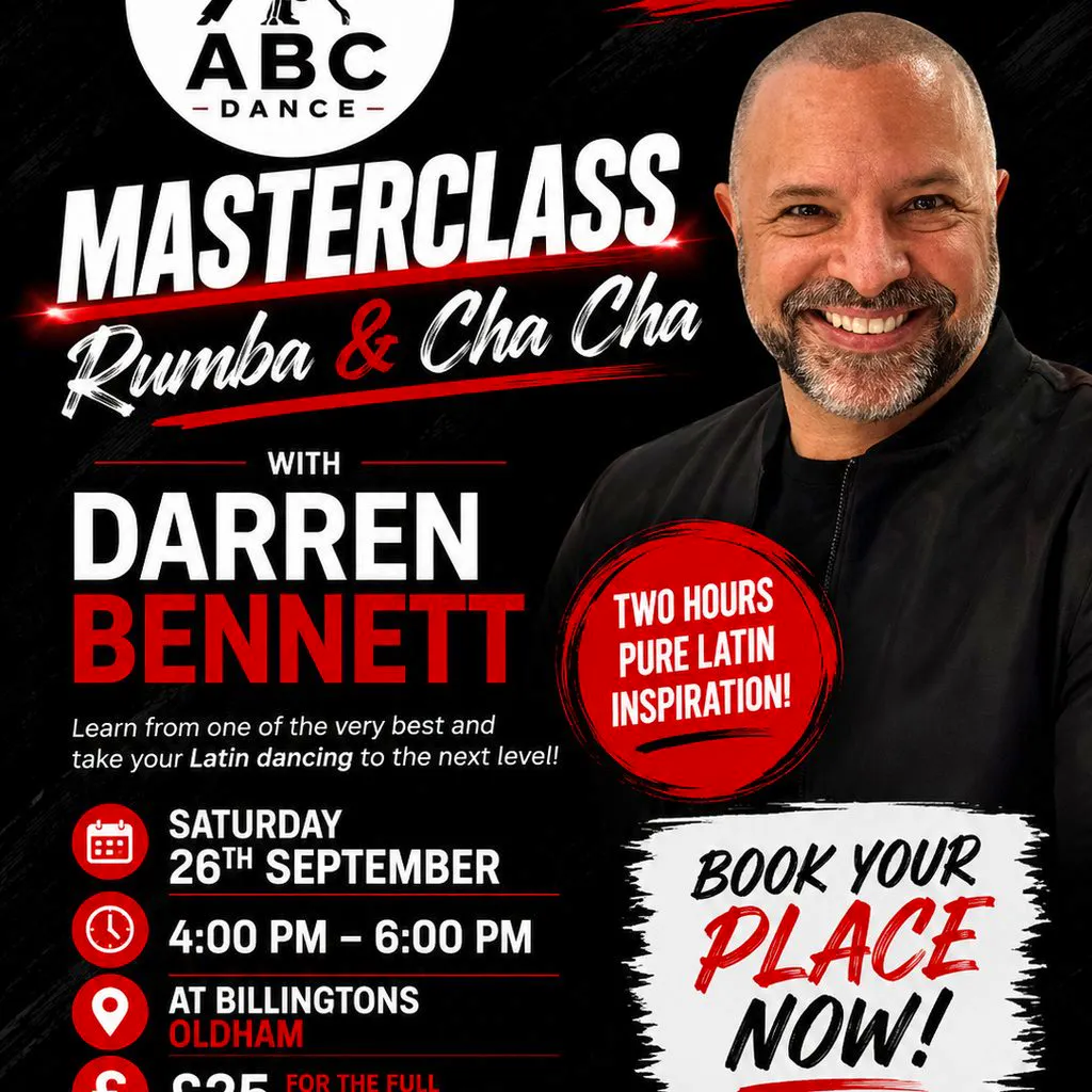 Rumba and Cha Cha Masterclass at Billingtons