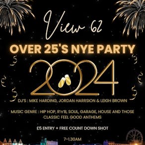 NYE: Over 25s