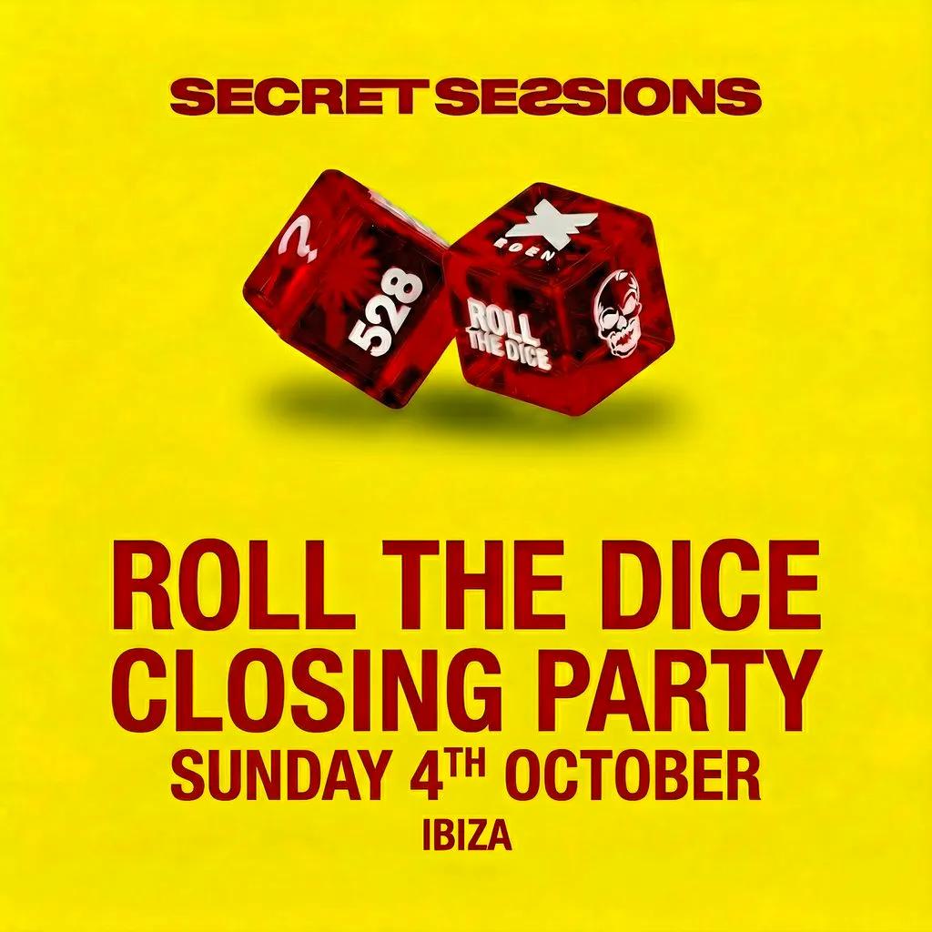 Secret Sessions Ibiza | Roll the Dice | Closing Party at Secret Ibiza Location