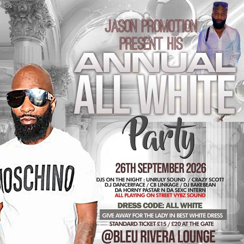Jason's Annual All White Party at Bleu Rivera Lounge