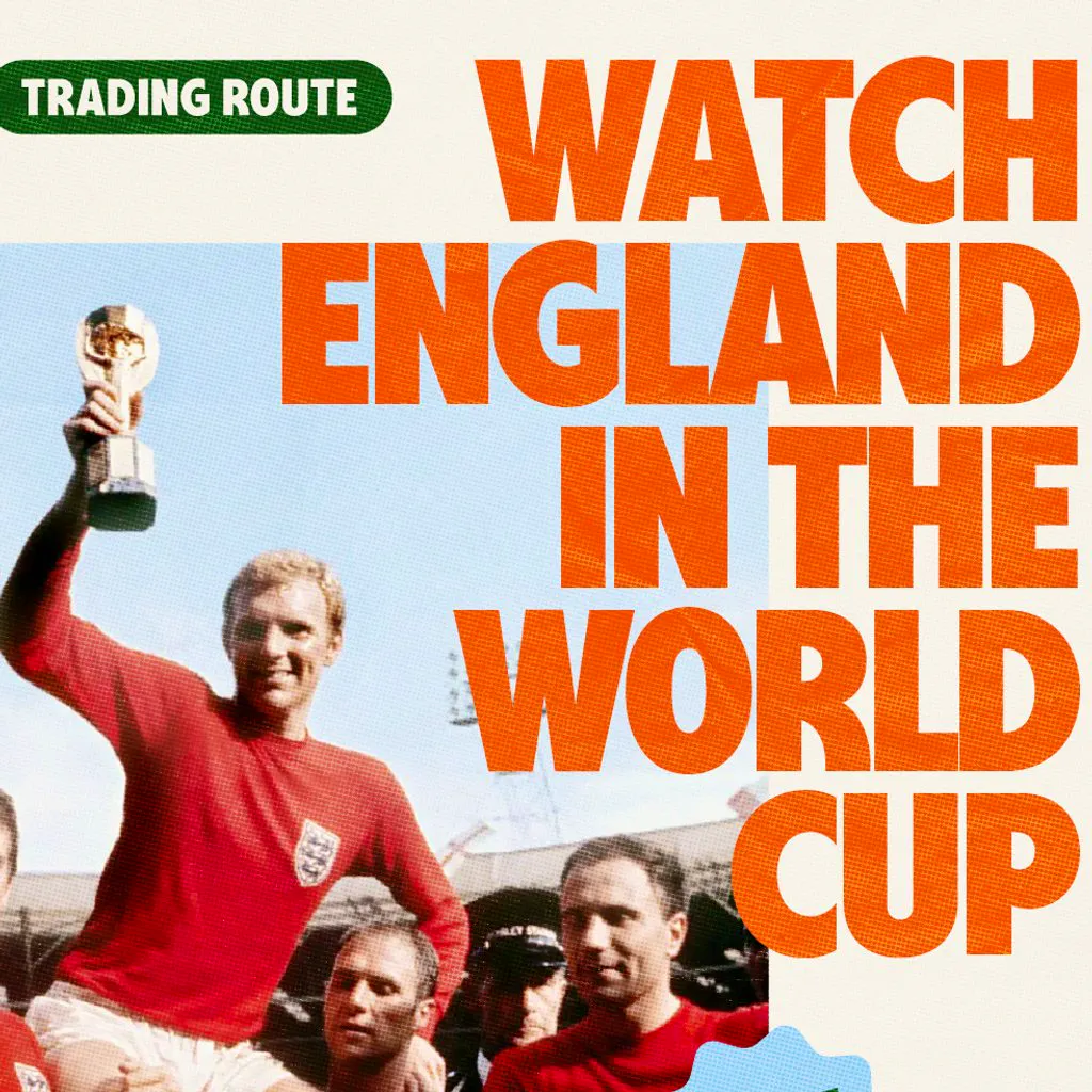 England V Croatia World Cup Screening at The Trading Route