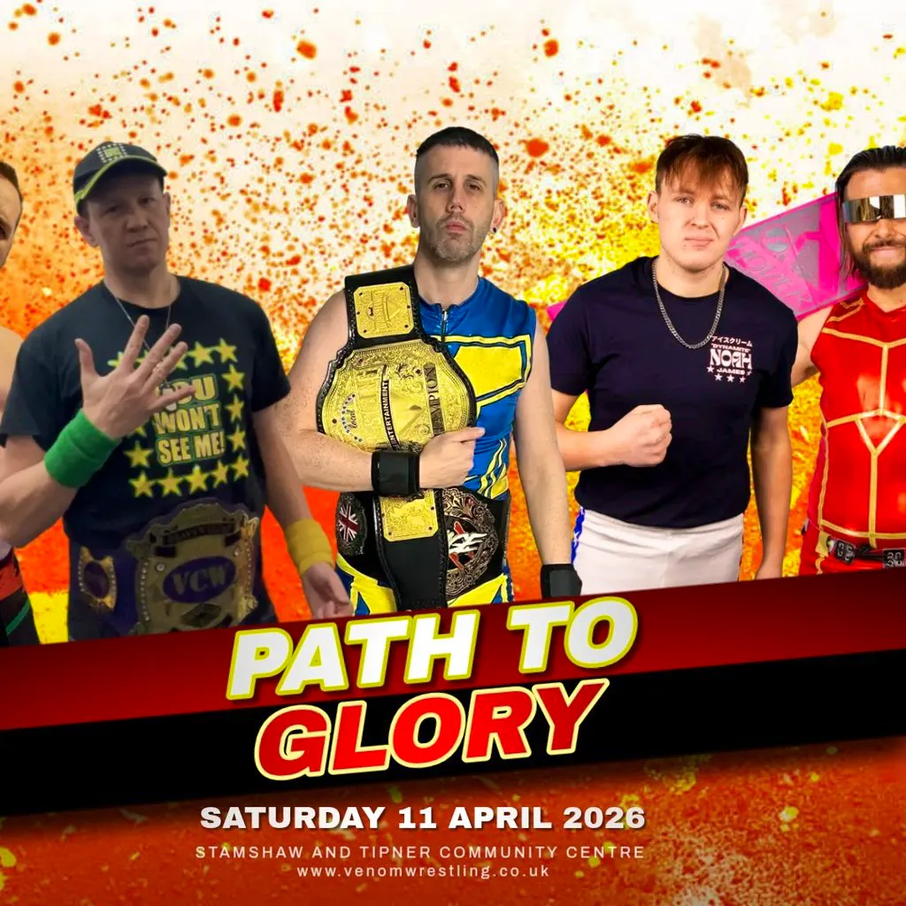 Live wrestling in Portsmouth at Stamshaw And Tipner Leisure Centre