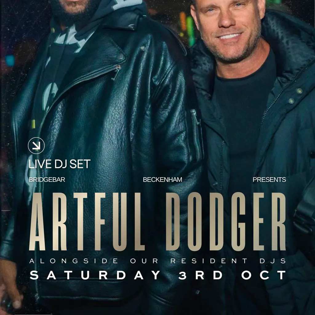 Artful Dodger + 80s vs 90s Night at Bridgebar at Bridgebar Beckenham