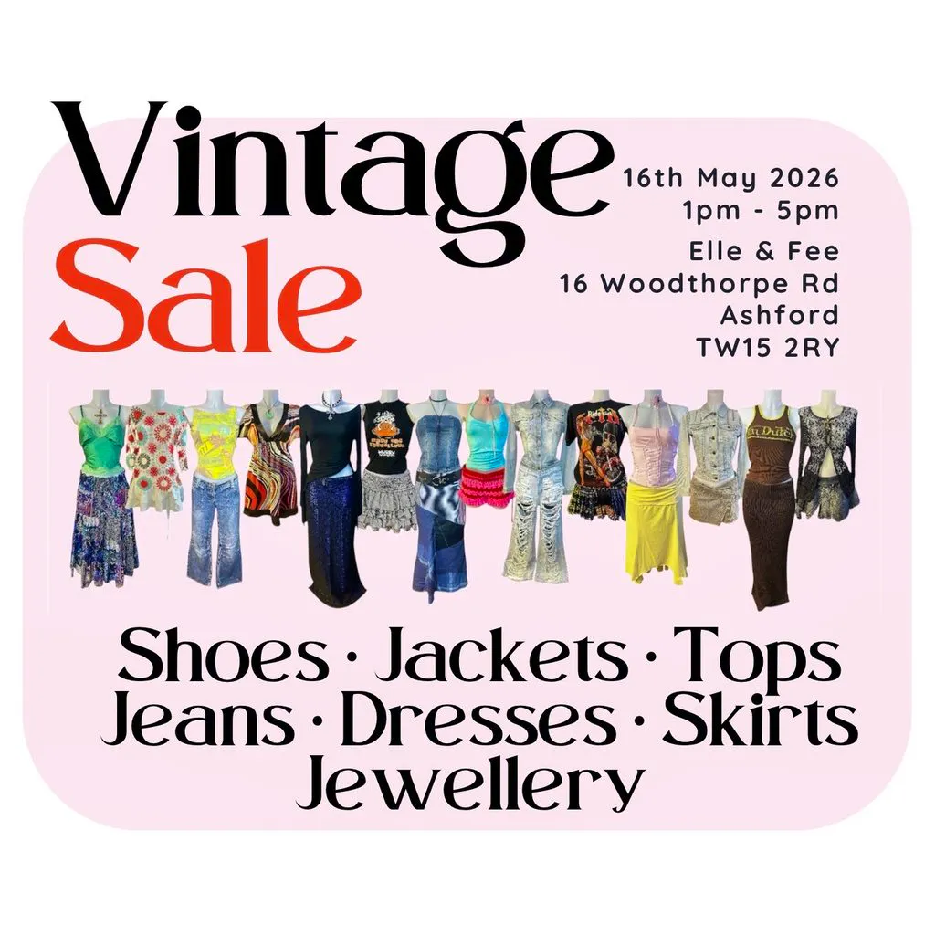 SIP & THRIFT - Curated Vintage Pop-up Shop! at Elle And Fee