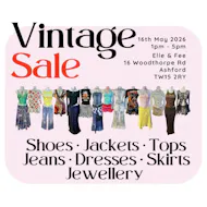 SIP & THRIFT - Curated Vintage Pop-up Shop! at Elle And Fee