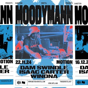 In:Motion Presents - Moodymann, Dam Swindle & more