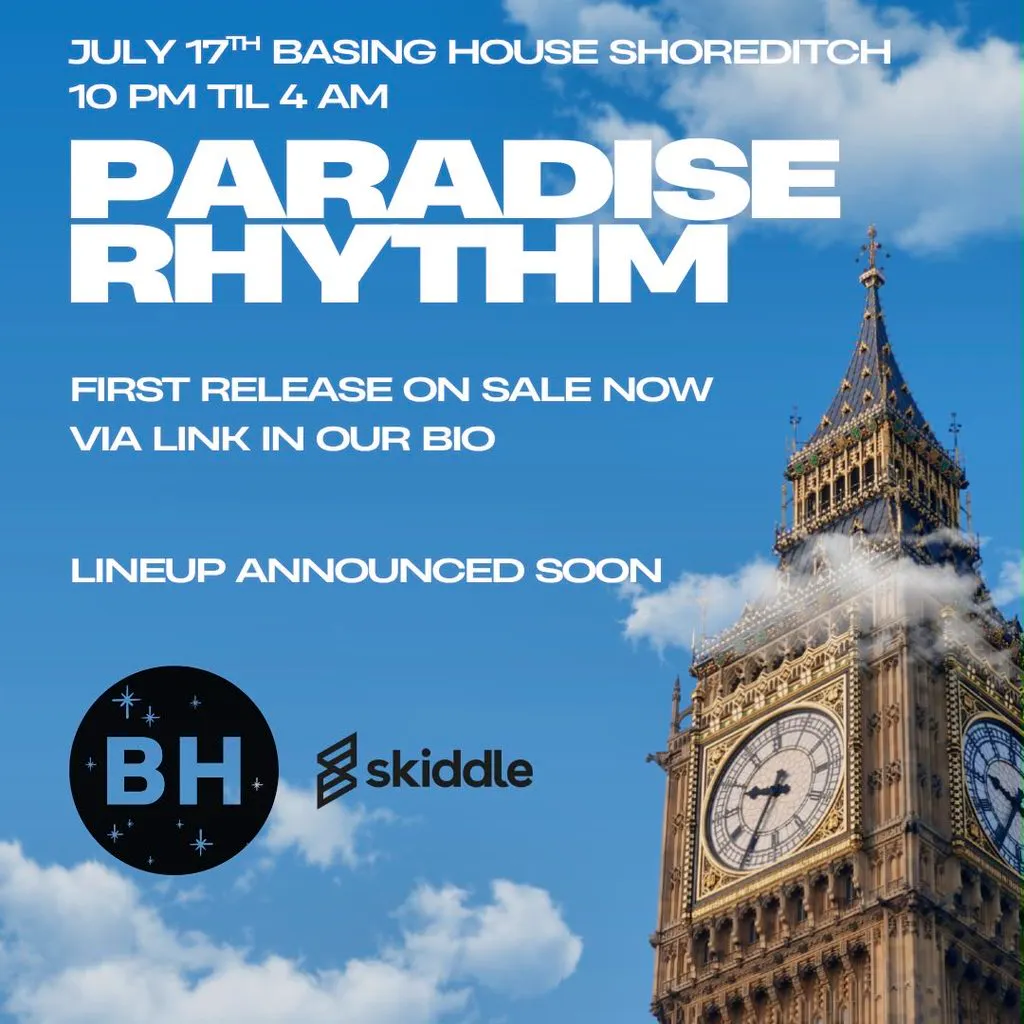 Paradise Rhythm Comes To London at Basing House