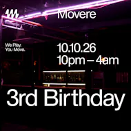 Movere 3rd Birthday at Hidden