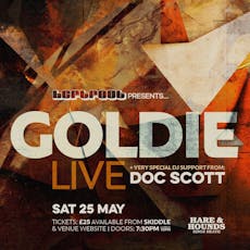 Goldie [Live] [SOLD OUT] at Hare And Hounds Kings Heath