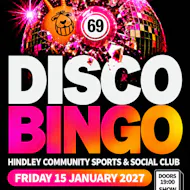 Disco Bingo at Hindley Community Sports & Social Club at Hindley Community Sports And Social Club