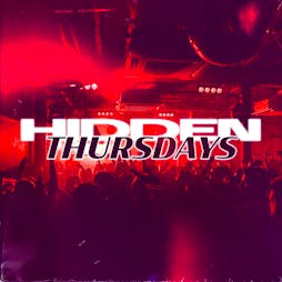 Hidden Thursdays | 9th February Tickets | Hidden Manchester  | Thu 9th February 2023 Lineup
