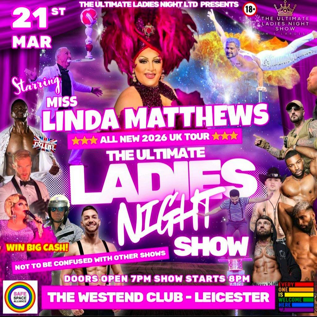 The Ultimate Ladies Night Show at The Westend Working Mens Club