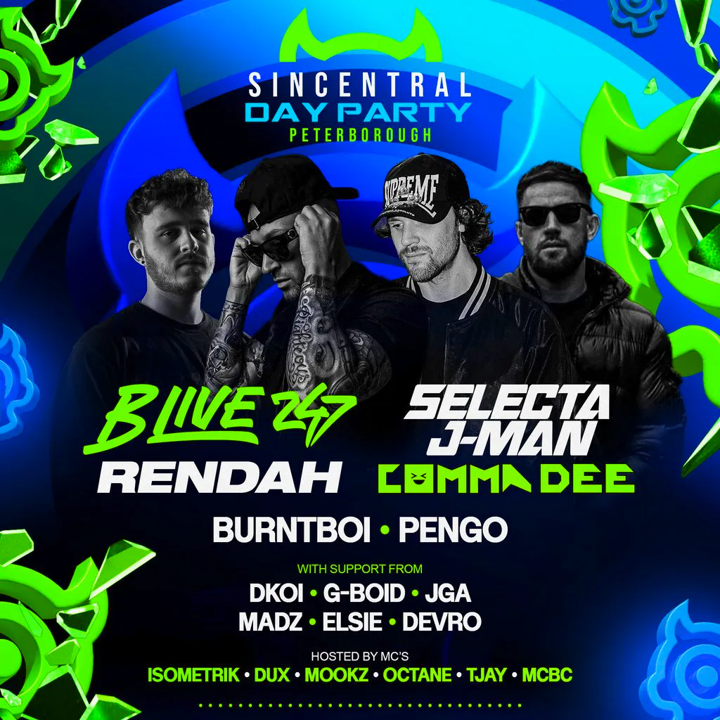 Sin Central ft Rendah w B Live 247 & Selecta J-man w Comma Dee at Embassy Flares Redroom
