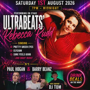 ULTRABEAT ' Rebecca Rudd live