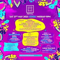 Submerged & BassLayerz x Groovebox Festival 2023 Tickets | Nottingham Racecourse Nottingham  | Sat 27th May 2023 Lineup