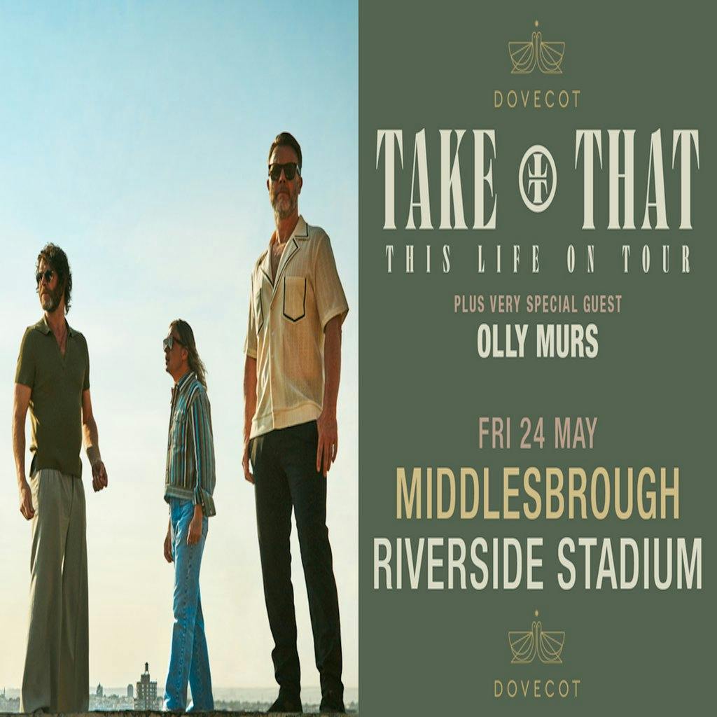 Dovecot - Take That concert pre-drinks Tickets | DOVECOT BAR ...