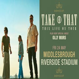 Dovecot - Take That concert pre-drinks | DOVECOT BAR  Middlesbrough  | Fri 24th May 2024 Lineup
