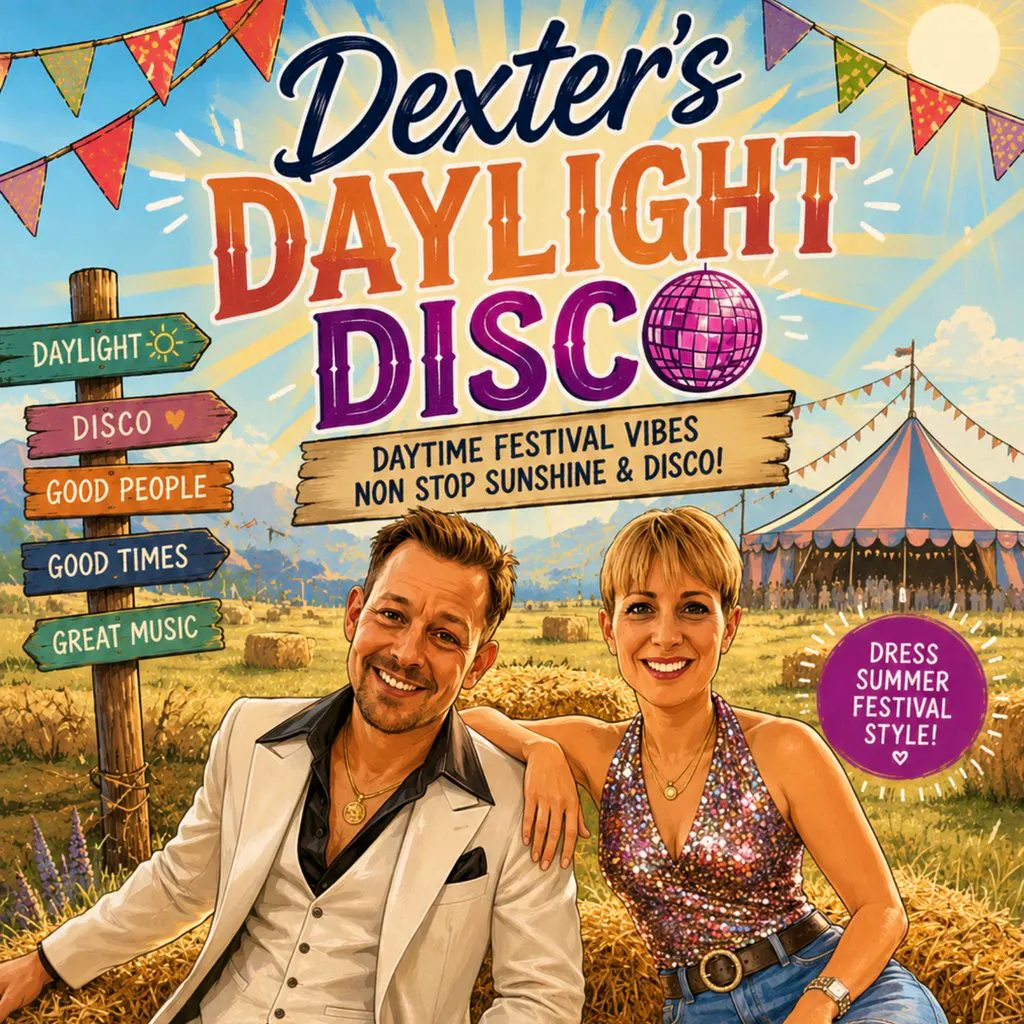 Dexters Daylight Disco ( 1st Birthday Party) at Knutsford Market Hall