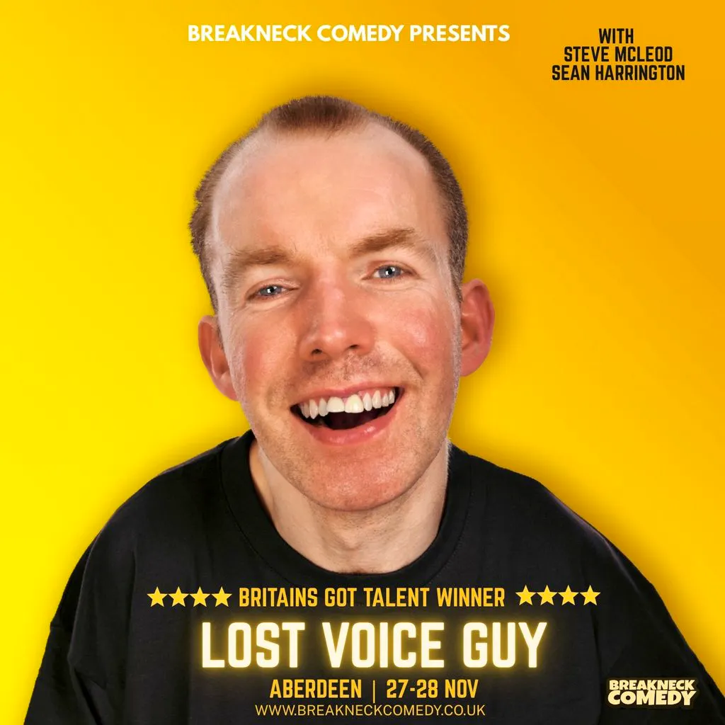 Lost voice Guy at Breakneck Comedy