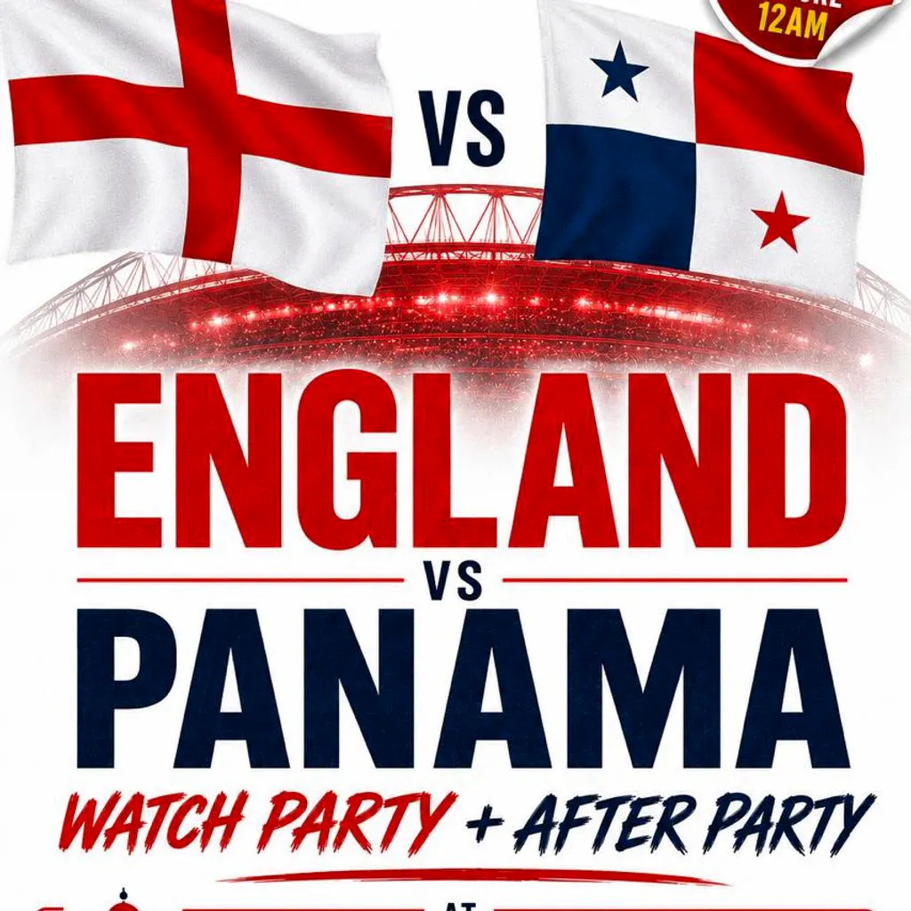 England VS Panama - Watch Party + After Party at The Lighthouse Bar And Club